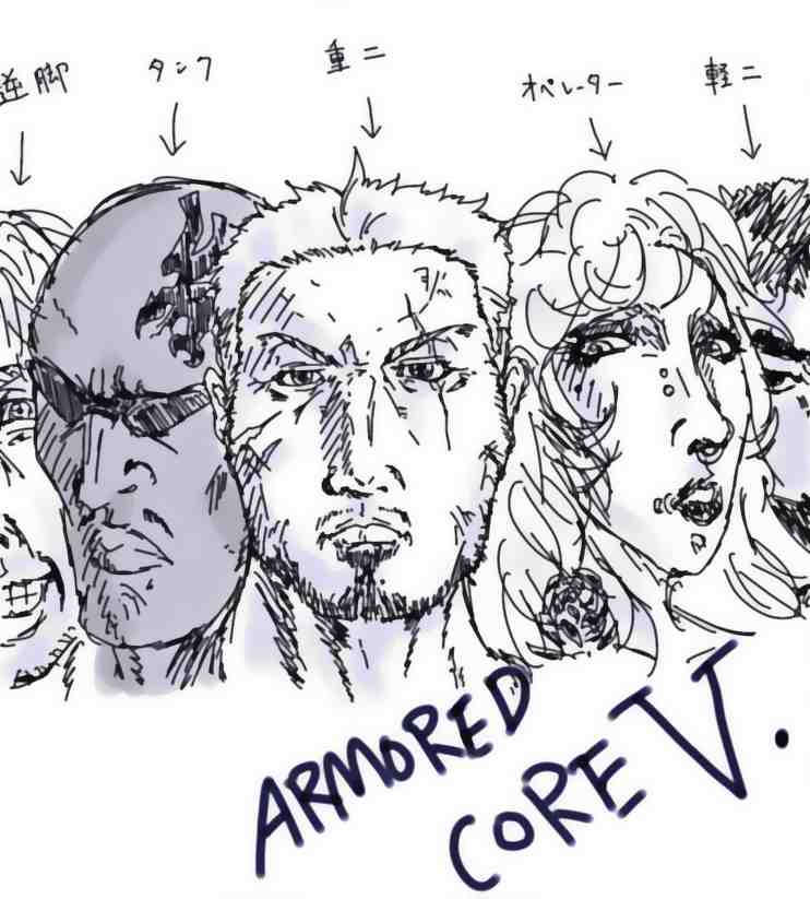 Acらくがき１９ 新アーマードコア強化人間ブログ